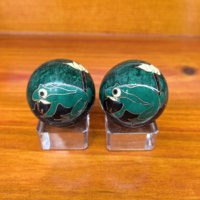 Boules de massage manuelles traditionnelles chinoises Shouxing en fer creux avec sonnerie pour soulager le stress