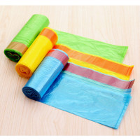 Wholesale Colored <b>Plastic</b> Trash Bags Drawstring Garbage Bag on <b>Roll</b> - Product Image 2