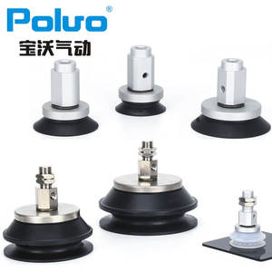 Ventouse latérale ZP3E YM pour aspiration d'air, type BM/UM, à simple couche, robuste, avec buse rainurée, pour bras robotisé et levage par aspiration - Product Image 5