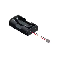Porte-piles Feiben personnalisé pour 2 piles AAA, pochette de sécurité absolue, boîtier de batterie en polymère, charge maximale 4 piles, matériau PP