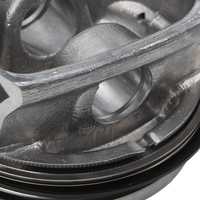 Kit de pistons OEM ODM de haute qualité 77 mm avec segments et chevilles de blocage pour BMW MINI N12 N12B16 N16 1.6L Largeur de barre 11257576975 11257589348 STD