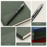 Coffret Cadeau de Carnet A5 Haut de Gamme pour Entreprise, Bloc-notes de Conférence Personnalisé avec LOGO, Cadeau de Bureau, Cadeau d'Entreprise