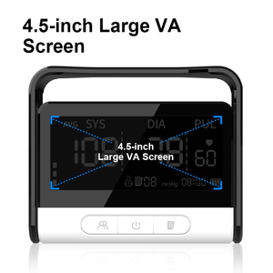 Monitor Digital <span class=keywords><strong>de</strong></span> presión arterial, esfigmomanómetro Brother, medidor <span class=keywords><strong>de</strong></span> presión arterial para brazo, máquina <span class=keywords><strong>de</strong></span> presión arterial con soporte - Product Image 2