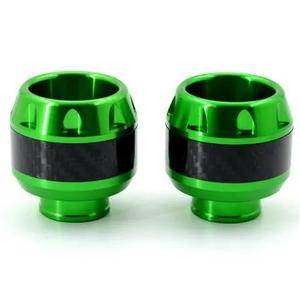 Deslizador de Motocicleta de Aleación de Aluminio y Fibra de Carbono, Piezas Modificadas con Protección Anticaída, Copa de Horquilla Delantera, Accesorios Anticolisión - Product Image 5