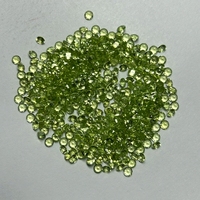 HQ Gems Pierre de péridot vert naturel en gros 3A Qualité Coupe brillante 0.8-3mm Péridot Prix des pierres précieuses par carat