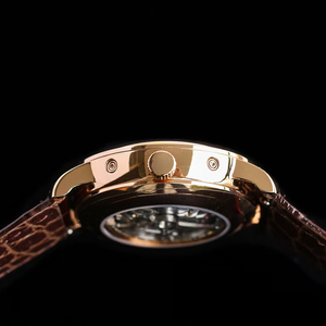 High-End Luxury Perpetual Calendar Wristwatch Men Moonphase Function Rose Gold Steel <b>Case</b> 2026 New Gents Timepiece Unique - Product Image 3