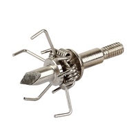 SPG Broadheads Tir à l'arc Chasse 100 Grain Flèche Extensible Lames Conseils Composé Arc Classique Flèche Tête Point Accessoires