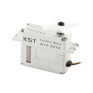 Servomoteur numérique KST A15-2212 HV 25Kgf.cm 0.11sec Glider DC7.4V Boîtier en alliage d'aluminium programmable pour avions RC - Product Image 2