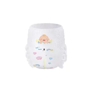 Wetness Indicator Toddler Pull-Up Diapers China Manufacturer Double Protection Diapers Comfortable baby diaper