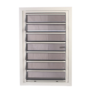 Louver Thiết Kế Kính Cửa Trập Cửa Sổ Với Fly Screen/Nhôm <span class=keywords><strong>Glass</strong></span> Cửa Chớp - Product Image 3