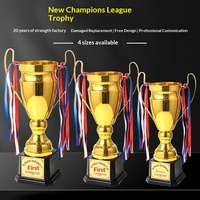 Nouveau trophée pour match de football Big Ears Trophy, prix créatif, logo personnalisé disponible, cadeau d'entreprise, trophée personnalisé avec dorure à chaud