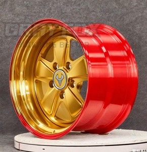 ล้อแม็กซ์อะลูมิเนียมฟอร์จ GRAYFOX Gold Deep Concave ขนาด 17-22 นิ้ว 5x120/5x112/5x114.3 แบบ 2 ชิ้น สำหรับ Mercedes-Benz และ <span class=keywords><strong>BMW</strong></span> - Product Image 4