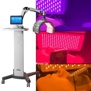 เครื่องบำบัดผิวด้วยแสง PDT LED ได้รับการรับรองมาตรฐาน USA 510K CE หน้าจอสัมผัส 8 นิ้ว 5 โปรแกรมตั้งค่าล่วงหน้า เครื่องฟื้นฟูผิว รุ่น 7000A - Product Image 5