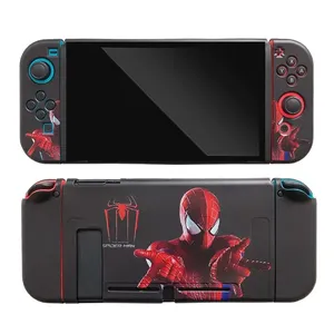 Étui de protection Marvel <span class=keywords><strong>Spider</strong></span> <span class=keywords><strong>Man</strong></span> pour <span class=keywords><strong>Switch</strong></span> Oled Shell boîtier de protection fendu pour Nintendo <span class=keywords><strong>Switch</strong></span> Accessoires NS Console - Product Image 3