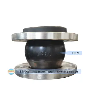 LEEBOO ANSI class150 precio al por mayor alta calidad AFA neopreno brida EPDM esfera única junta de expansión de goma flexible