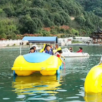 Bateau de plaisance électrique en fibre de verre et PE à drainage automatique en plastique pour usage domestique, 1 pièce MOQ, extérieur, garantie 3 ans