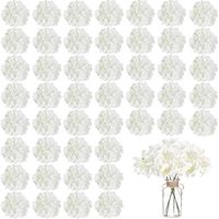 Bunga Hydrangea Buatan Besar Grosir Langsung dari Pabrik, untuk Dekorasi Pernikahan, Dekorasi Dalam & Luar Ruangan, Dekorasi Dinding Latar Belakang