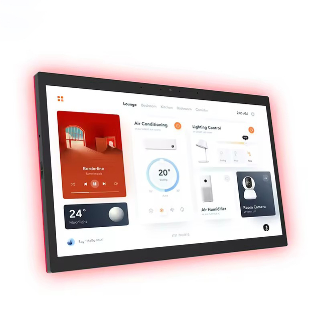 15.6 Inch Smart Home Control Panel RK3566 Wall Mount Android13 Tablet POE NFC Quad Core Touch Screen 2G/32G Tempered Household