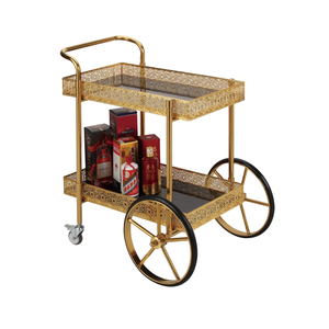 <span class=keywords><strong>Carrello</strong></span> <span class=keywords><strong>Moderno</strong></span> in Acciaio Multiuso per <span class=keywords><strong>Bar</strong></span>, Dessert, Caramelle e Vino, per Hotel e Ristoranti, <span class=keywords><strong>Carrello</strong></span> di Servizio Durevole a 4 Ruote Disponibile - Product Image 5