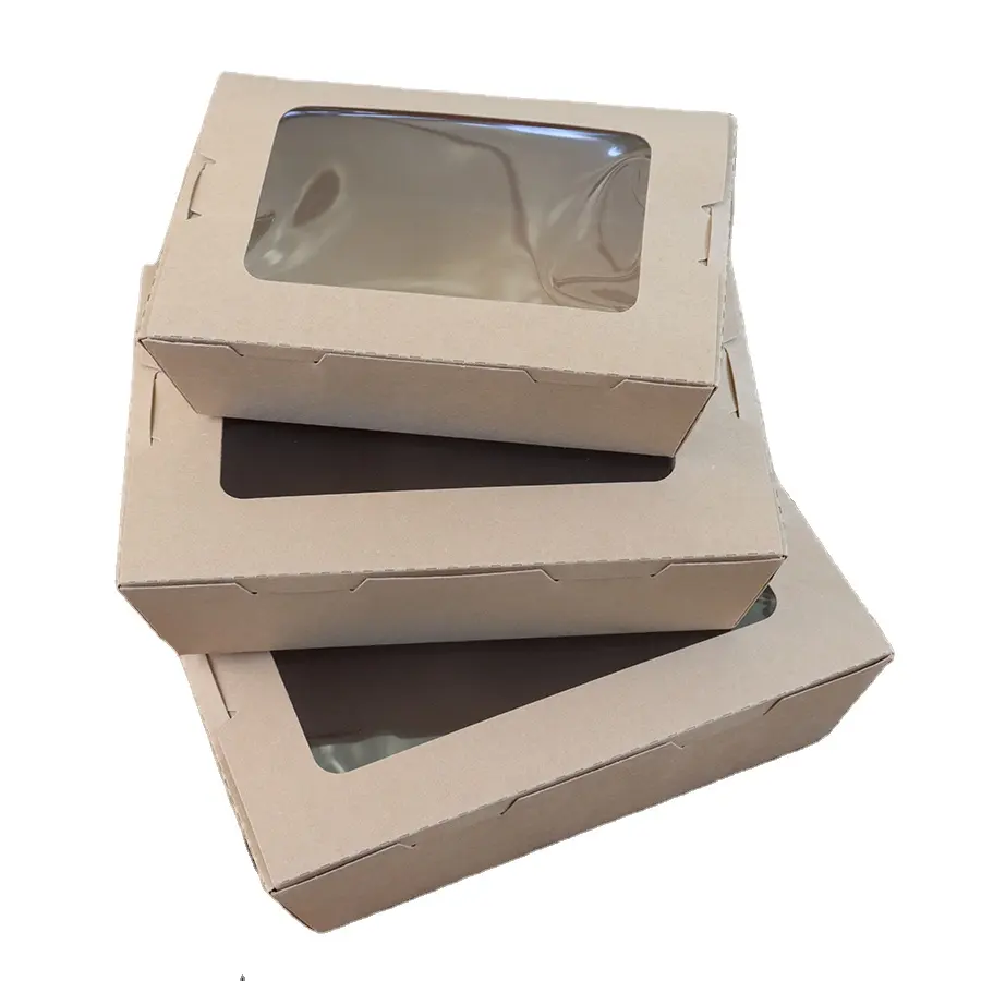 채광창 재활용 종이 OEM 및 ODM 공장 가격 도매 맞춤형 크래프트 종이 상자