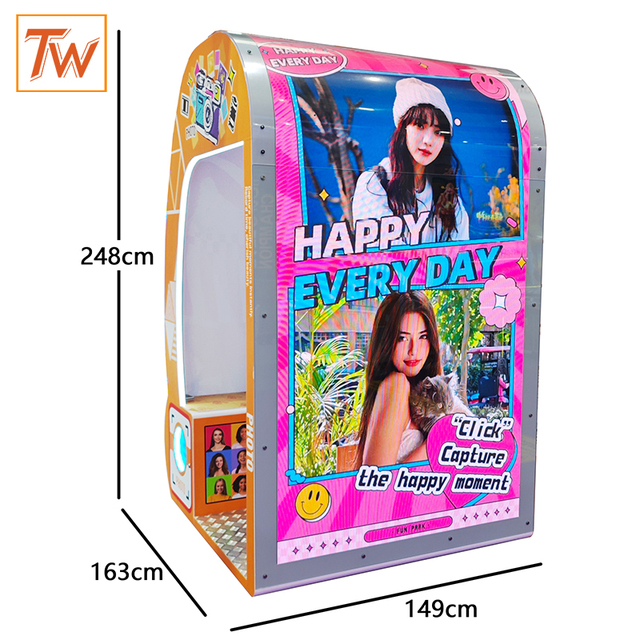 TOPWAY New Design Photo Machine Factory Direct Sales Amusement Large Adults Arcade Coin Operated Games Machines for ShoppingMall