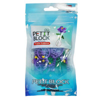 Ziplock sac Pack chaud bricolage assemblage en plastique Bouquet ensemble jouet fleur brique blocs de construction