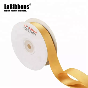 High Quality Woven Multicolor 1 Inch Wide Double Sided 100% Polyester Satin <b>Ribbon</b> Grace Brand DPSF1727 for <b>Wedding</b> - Product Image 4