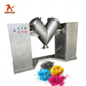 高效v型混合硬脂酸锌滑石钾明矾粉末混合混合机 - Product Image 1