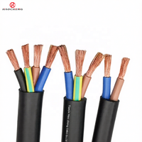 Kabel Fleksibel Berlapis Karet Tugas Berat YC 450/750V Konduktor Tembaga Kabel Daya Multi Inti