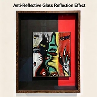 Verre trempé semi-transparent anti-reflet et anti-éblouissement, feuille originale, personnalisation par sérigraphie