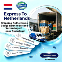 Service de livraison express UPS, logistique internationale vers l'aéroport d'Amsterdam, Schiphol, Pays-Bas, transit rapide