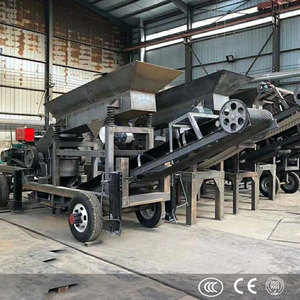 Trituradora de Martillos Móvil Pequeña de Diésel con Rodamientos, Capacidad de 8-15 t/h, Marca CFTC, Máquina Portátil para Procesamiento de Carbón en Minería - Product Image 4