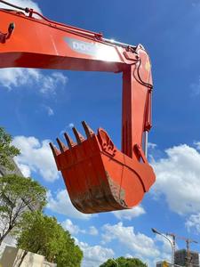 Excavadora Doosan DH220LC-7 de 22 toneladas, máquina de excavación hidráulica con cucharón de 0.12m³, equipo usado, año de fabricación 2022 - Product Image 6