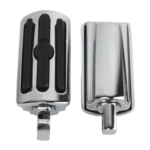 Estriberas para Motocicleta Zuqing, Aleación de Aluminio, Electrochapadas en Negro, para Harley X48 XL883 1200 Dyna Road King Fat Boy - Product Image 3