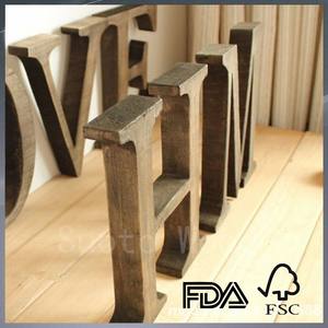 Parole personalizzato legno lettere di legno di legno <span class=keywords><strong>word</strong></span> <span class=keywords><strong>art</strong></span> legno parola segni - Product Image 4