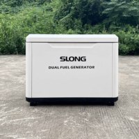 GENERADOR DE GAS NATURAL Y GLP PARA OBRAS DE CONSTRUCCIÓN MARCA SLONG DE 8KW