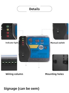 Protecteur de tension de câblage américain 120V/220V pour la protection des réfrigérateurs contre la foudre en Amérique du <span class=keywords><strong>Nord</strong></span> et du Sud - Product Image 6
