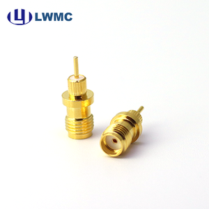 Conector de Presión para Montaje en Panel, Transmisión de <span class=keywords><strong>Señal</strong></span> RF para Microondas, Adaptador de Desmontaje con Brida de Doble Interfaz Compatible - Product Image 1