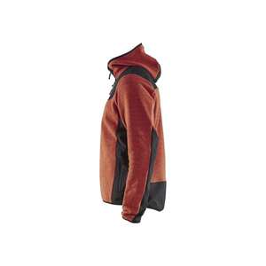BLAKLADER - 594025365999XXXL Chaqueta de punto Softshell Rojo quemado/Negro-EAN 7330509802526 CHAQUETAS DE TRABAJO - Product Image 5