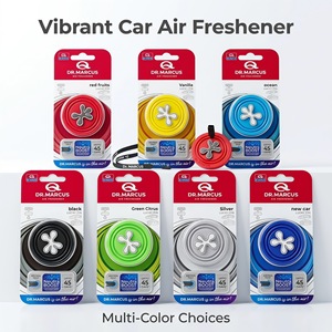 Désodorisant pour voiture Dr Marcus, en plastique rouge, parfum longue durée, pour l'intérieur du véhicule - Product Image 5