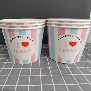 Caja de Cartón Desechable <span class=keywords><strong>para</strong></span> Alimentos, Impresa Personalizada, de Grado Alimenticio, Plato <span class=keywords><strong>para</strong></span> Aperitivos, Caja <span class=keywords><strong>para</strong></span> <span class=keywords><strong>Llevar</strong></span>, Cubeta <span class=keywords><strong>para</strong></span> Pollo, Familiar - Product Image 3