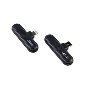 Sistema de Micrófono Inalámbrico JOYO <span class=keywords><strong>JW</strong></span>-05M con Puerto Lightning y Tipo-C, Micrófono de Solapa, Transmisor y Receptor para Transmisión en Vivo al Aire Libre - Product Image 2