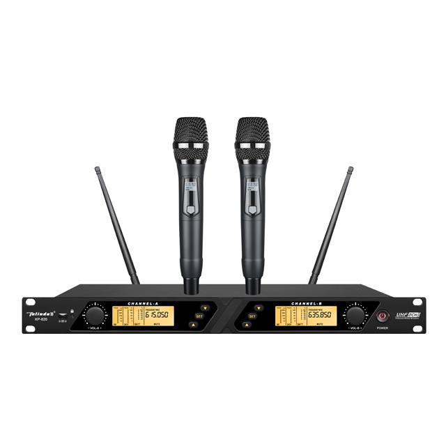 KP-820 Professional UHF  Wireless Metal Microphones Series