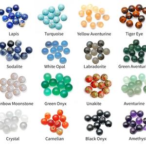 Cuentas de Ágata Ónix Rayada Amarillo-Verde Natural de 4mm, 6mm, 8mm, 10mm, Cuentas Sueltas de Piedra Preciosa Brillante - Product Image 6