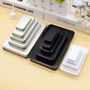 Fábrica Atacado Cigarro Tabaco Deslizante Metal Tin Box Personalização Candy Mint Açúcar Metal Tin Container Embalagem - Product Image 3