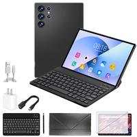 Ventes d'usine en ligne : Nouvelle tablette éducative pour enfants, mini PC 4G avec carte SIM, Wi-Fi 5G, 2-en-1 Android avec clavier et souris