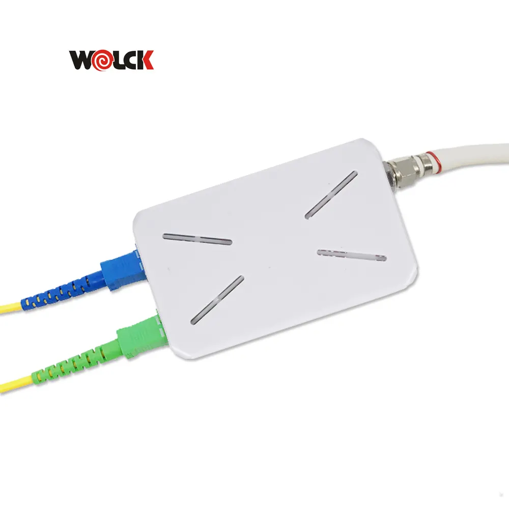 Wolck FTTH Passiver/aktiver CATV Mini-Typ Optischer Knoten WDM Optischer Empfänger