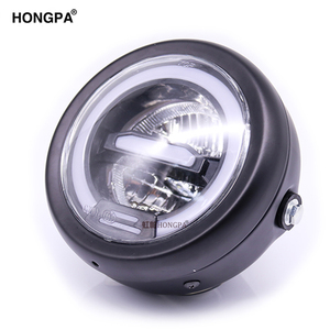 <span class=keywords><strong>Phare</strong></span> <span class=keywords><strong>rond</strong></span> à led pièces de <span class=keywords><strong>moto</strong></span> café racer <span class=keywords><strong>phare</strong></span> <span class=keywords><strong>phare</strong></span> pour motos vélo chopper bobber éclairage - Product Image 4