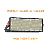 Éclairage de stade Projecteur LED 400W 500W Un module standard avec boîtier en aluminium moulé sous pression Haute conductivité thermique
