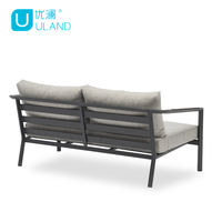 Uland – mobilier de jardin moderne en fonte d'aluminium, canapés de jardin, salon, ensemble de meubles d'extérieur
